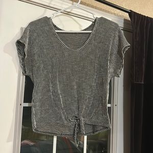 black and white tshirt